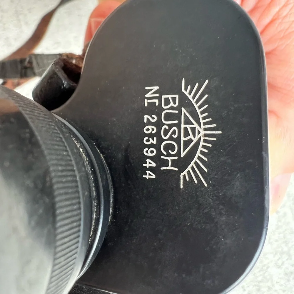 Vintage German Binoculars BUSCH SOLLUX 6×30 – Nr. 263944